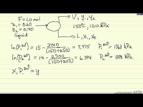 YouTube video about: How to calculate flash point of mixture?