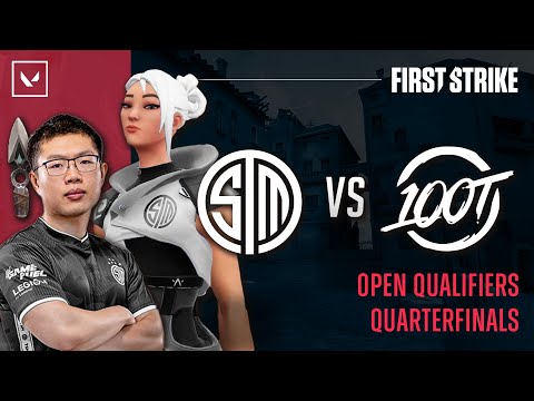 TSM vs 100T VALORANT HIGHLIGHTS! First Strike Qualifier • Quarterfinals • TSM VALORANT v 100 Thieves