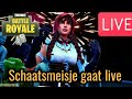Schaatsmeisje gaat live! - Fortnite livestream!