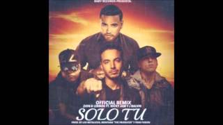 Solo Tu Remix Zion y Lennox (letra)