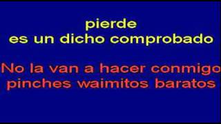 hijos de su perra madre - los razos con letra