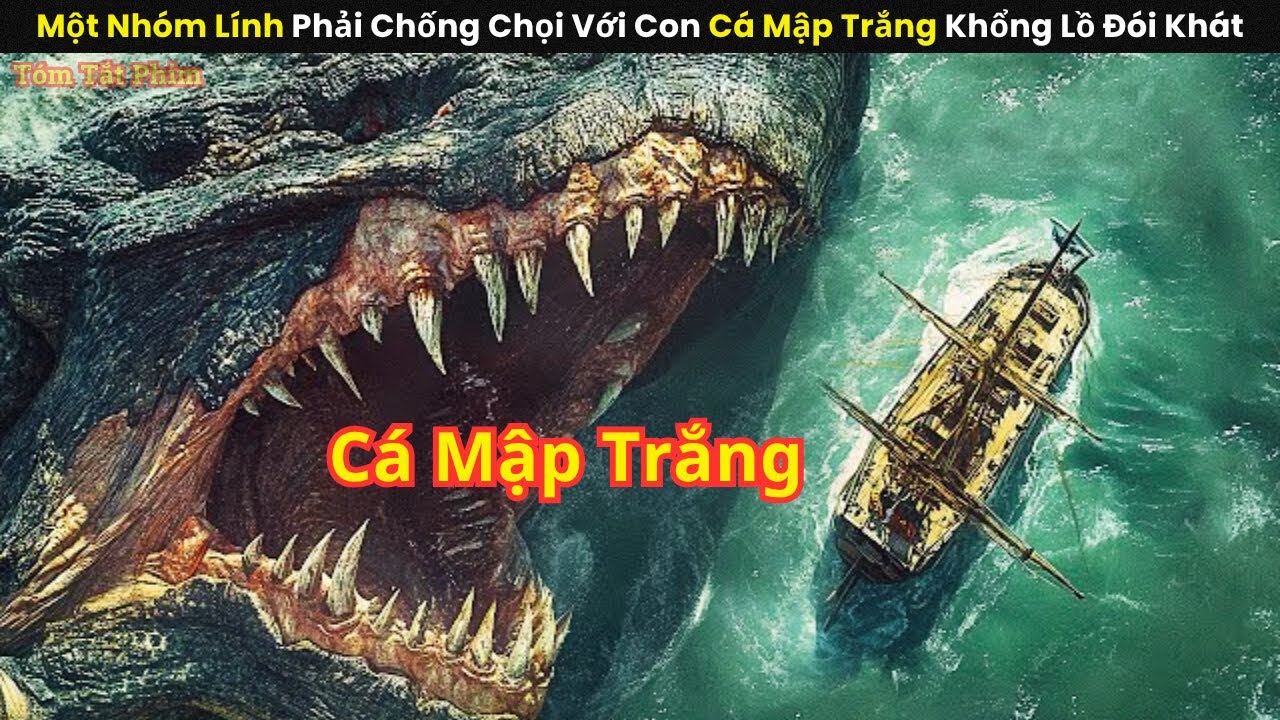 [Review Phim] Một Nhóm Lính Phải Chống Chọi Với Con Cá Mập Trắng Khổng Lồ Đói Khát