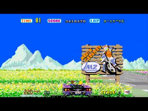 SEGA AGES Out Run Nintendo Switch - Top 20 Time in Freestyle