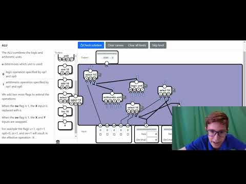 Let's play NandGame episode 4: ALU update delay