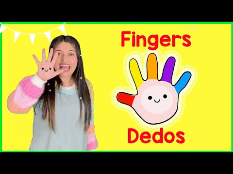 Dedos de colores en inglés y en español | Marci