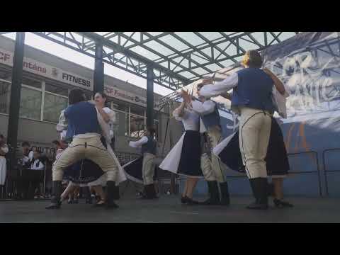 Trenčan, foklórny súbor Gymnázia Ľ. Štúra Trenčín - Folklor bez hranic Ostrava 2022