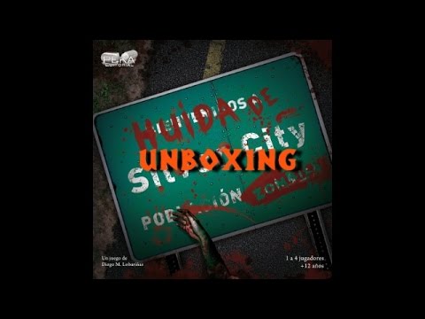 Unboxing / abriendo la caja huida de Silver City español