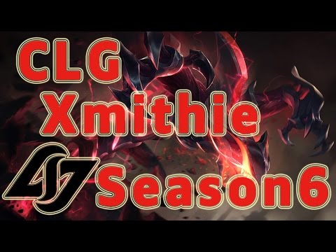 CLG Xmithie Rek'Sai Jungle vs Hecarim Patch 6.18 in Korea