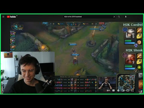 Caedrel Double Jungling To Avoid Caps