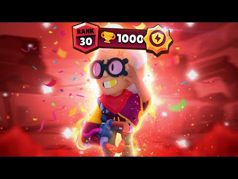 Rank 30 Belle - 1000+ Gem Grab | Gameplay | Hao [BrawlStars]✓