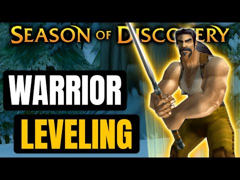 Warrior Leveling Guide 1-25 in Season of Discovery Classic WoW