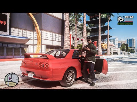 GTA San Andreas: Definitive Edition 2022 Gameplay Concept - GTA SA in GTA 5 on RTX 3090