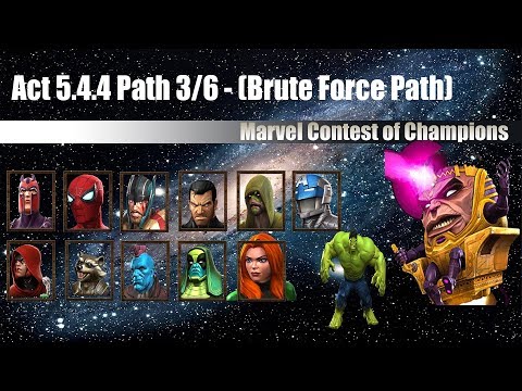 Act 5.4.4 Path 3/6 (Brute Force) - Marvel Contest of Champions