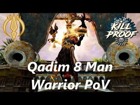 GW2 | Qadim 8 man | Warrior PoV