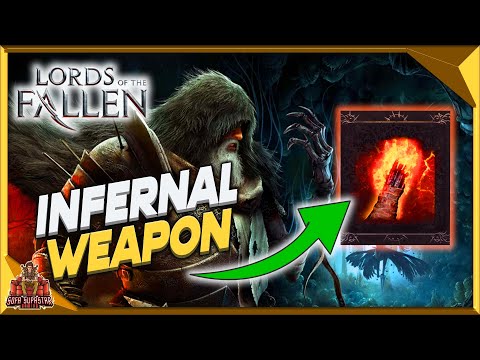 Lords Of the Fallen How To Get Infernal weapon Insane Fire Damage Inferno Spell Location