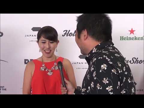 Akiko Izumitani Carpet Interview for Yae: The Blind Samurai Woman | HollyShorts Film Festival 2022