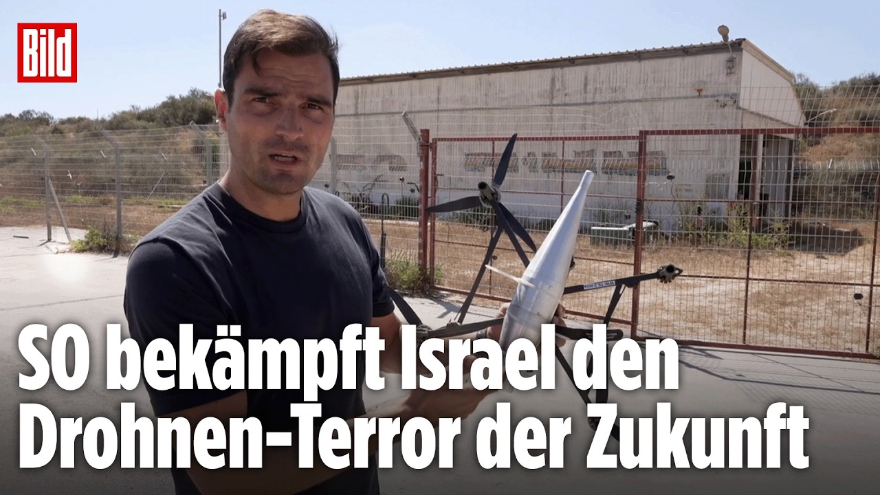 ISRAEL: Global Reporter in geheimem Testlabor! Israels Kampf gegen den Drohnen-Terror