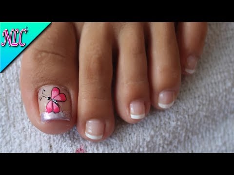 DECORACIÓN de UÑAS LIBELULA PARA PIES♥ – DRAGON-FLY NAIL ART♥ – CÓMO PINTAR LIBÉLULAS – NLC