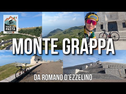 Climbing Cima Grappa to the War Memorial thumbnail