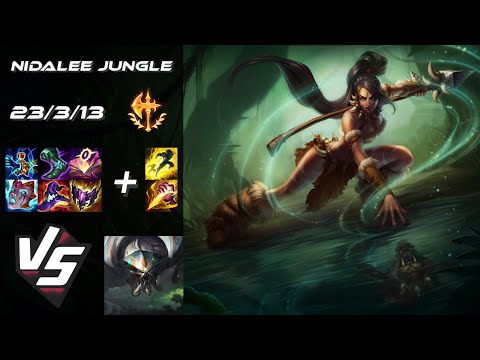 JUNGLE Nidalee vs Skarner - NA Master Patch 14.19