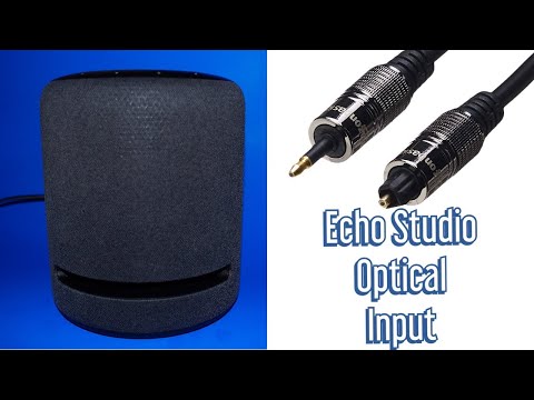 Amazon Echo Studio - Mini Optical input - Use your Echo Studio as a soundbar!