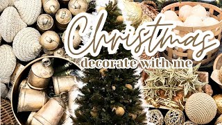 CHRISTMAS TREE DECORATE WITH ME 2023 | HIGH END LOOK ON A BUDGET