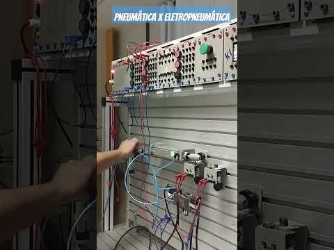 Comparativo entre pneumática e eletropneumática - parte 1