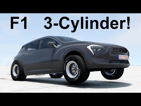 The 20,000 RPM 3-Cylinder! BeamNG. Drive