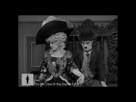 Charlie Chaplin - The Idle Class clip with Edna Purviance