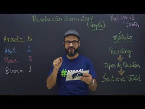 ENEM 2017 - Questão 5 de Inglês (Caderno Amarelo)