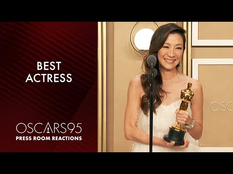 Best Actress Michelle Yeoh | Oscars95 Press Room Speech