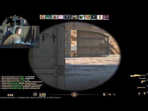 s1mple testing CS2 // first MM full game