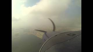 preview picture of video 'الهبوط ألى مدرج مطار البطين الخاص at Al Bateen Executive Airport C-182T'