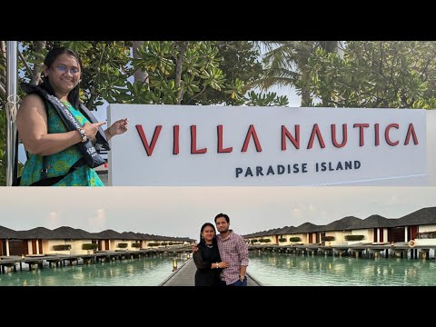 Villa Nautica Resort|Paradise Island Resort,Maldives complete tour|Water Villa vs Beach Villa review