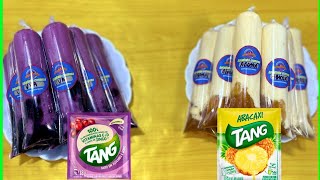 🚨CREAMY Tang Juice Ice Cream for Beginners (pineapple and grape)