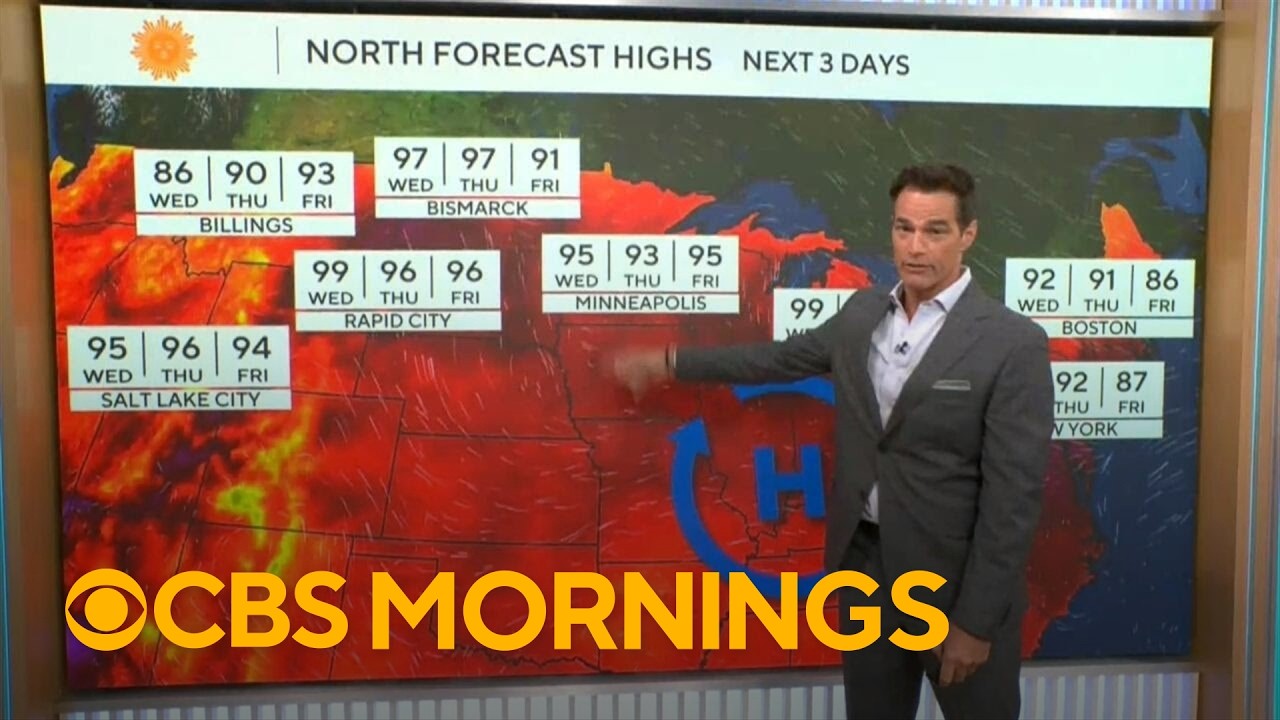 More extreme heat across parts of U.S.