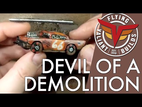 Diecast Demolition Derby Trophy! A Special Mail Call from Devil's Details Diecast
