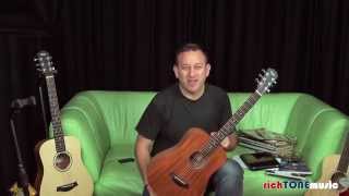 Video thumbnail for Taylor BT2 Mahogany Baby Taylor - Taylor Acoustic Guitar by Rich Tone Music
