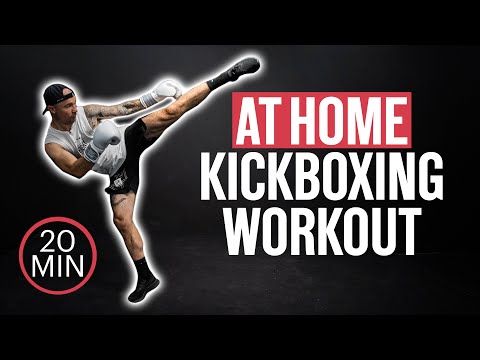Allenamento completo di kickboxing a casa