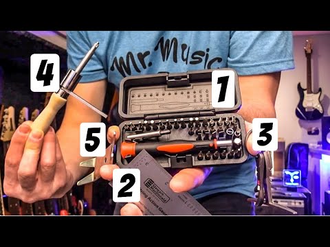 Top 5 Basic Guitar Setup Tools Every Guitarist Should Have