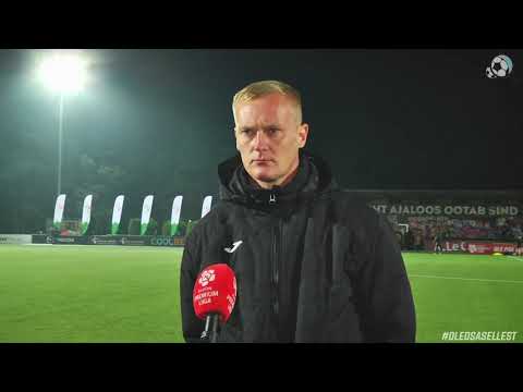 Premium liiga 23. voor: Nõmme Kalju FC - Viljandi JK Tulevik 0:0 Posti intervjuu