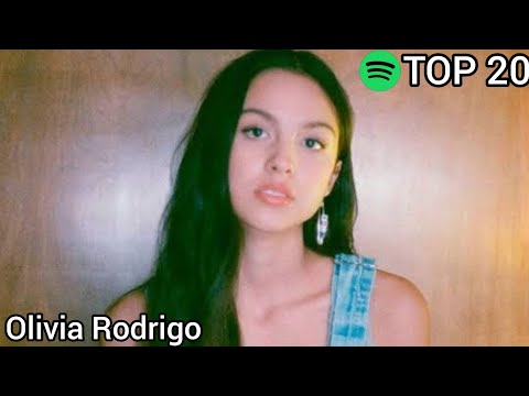 Top 20 Olivia Rodrigo Most Streamed Songs On Spotify (June 29, 2021)