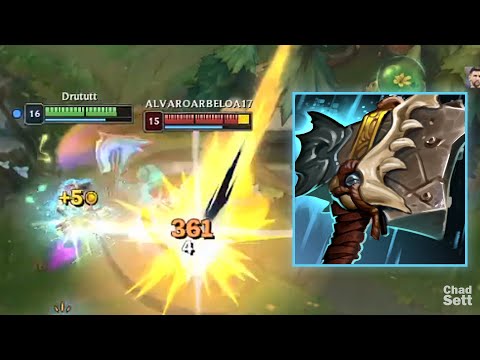 4 Items Jayce vs 2 Items Olaf..