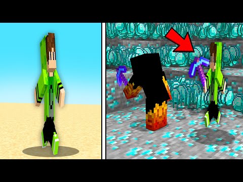 Fiquei FINO para TROLAR meu AMIGO no Minecraft