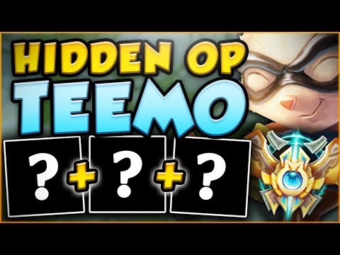 THE NEW OP TEEMO BUILD CHALLENGER PLAYERS ARE ABUSING! TEEMO SEASON 8 TOP GAMEPLAY League of Legends