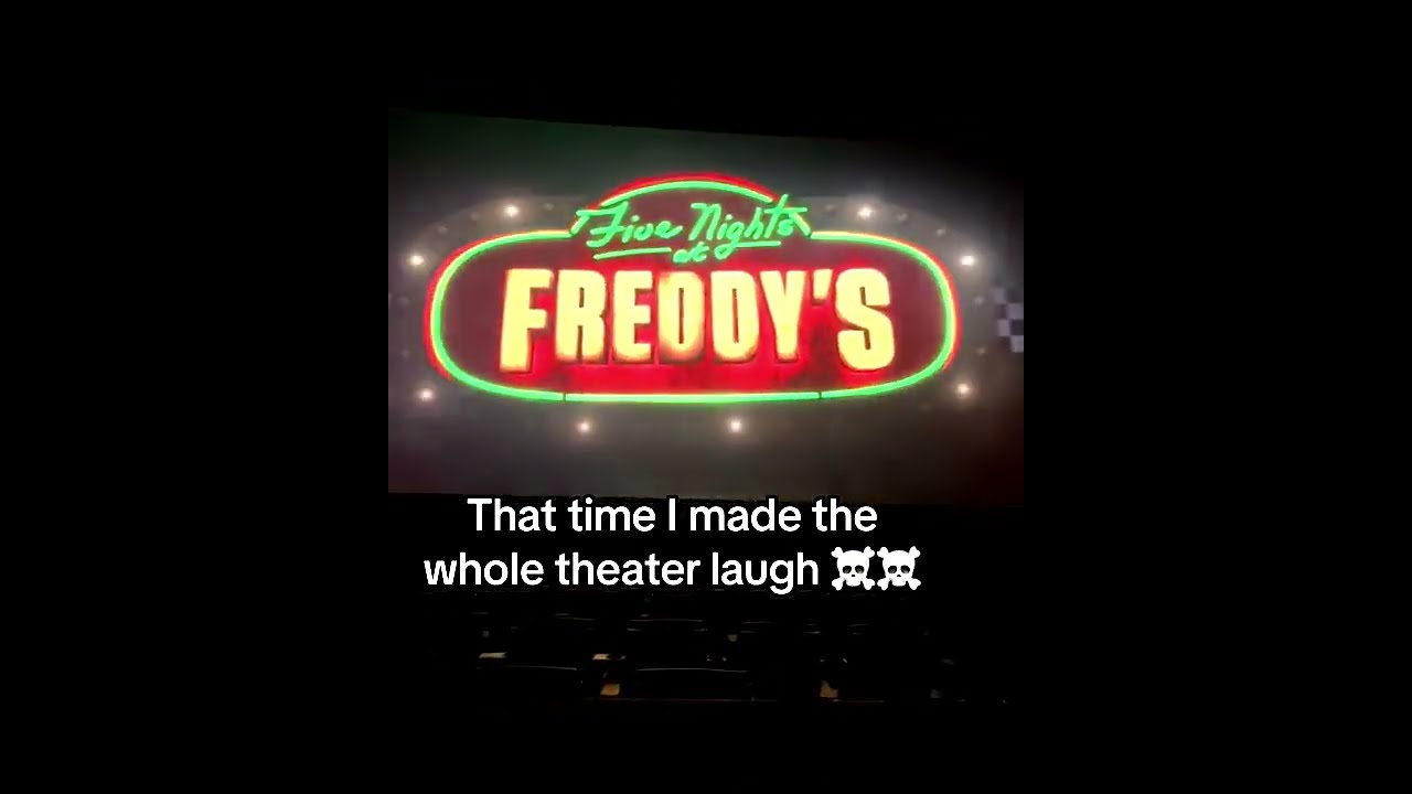 Bro Got The Whole Theater Laughing | Five Nights At Freddy's Movie MEME