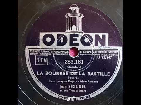Odeon 283 161 Jean Ségurel  La bourrée de la Bastille