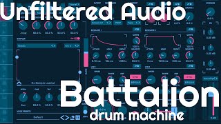 Video thumbnail for Battalion Drum Machine by Unfiltered Audio (No Talking) by Elektronick Musick