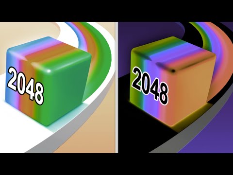 Jelly Run 2048 vs Reverse gameplay  Colour Run walkthrough , iOS Android New Update ( part : 1255 )