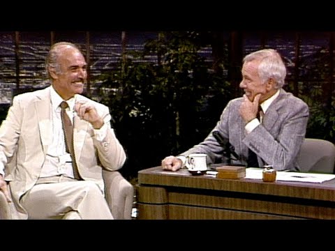 Sean Connery Talks About Playing James Bond Again After 12 years, on Carson Tonight Show - Part 01